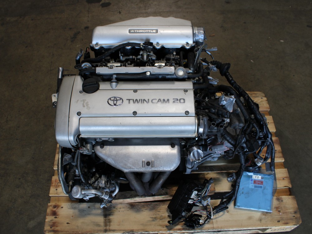 Toyota Corolla Levin AE11 4AGE Silver Top 1.6L Twin Cam 20 Valve Engine 5 Speed Transmission